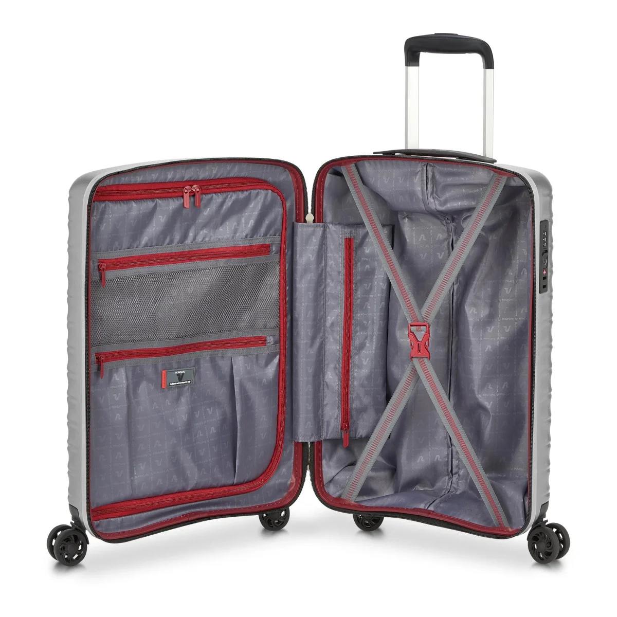 Trolley Cabina Gratuito a bordo Easyjet 45x36x20 cm Wave Champagne Roncato - immagine 3