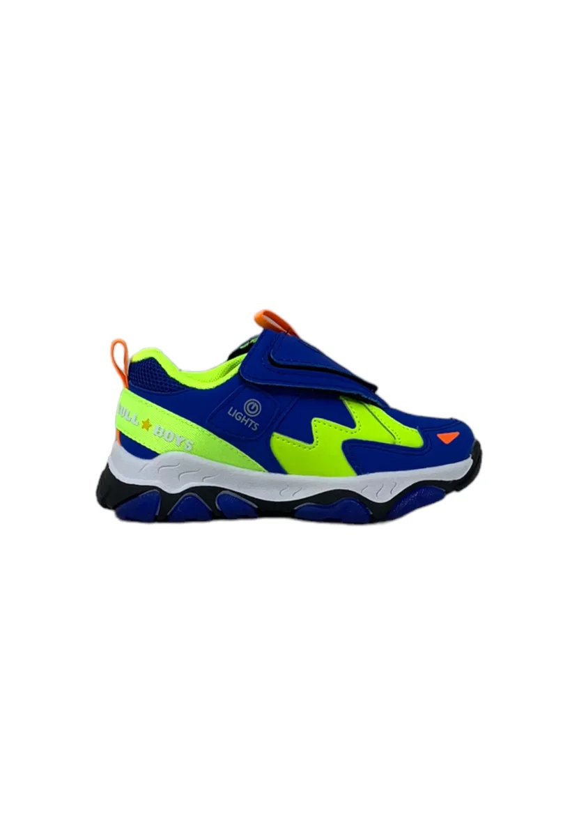 Sneakers luminose BULL BOYS T-REX DNAL4551 ROYAL Bambino - immagine 3