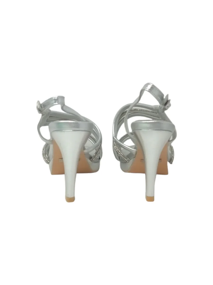 Sandalo KISS KRISS E89 VIT ARGENTO donna - immagine 5