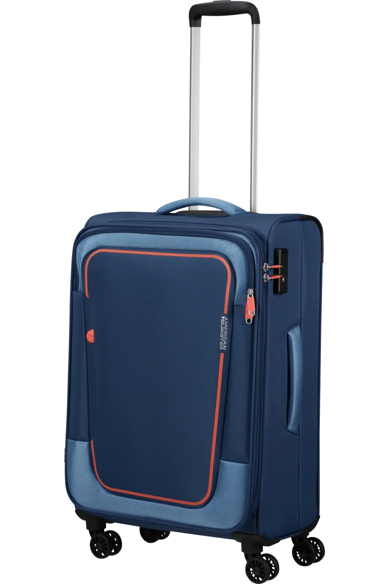 Pulsonic 68cm Valigia da Stiva Espandibile Combat Navy - immagine 6