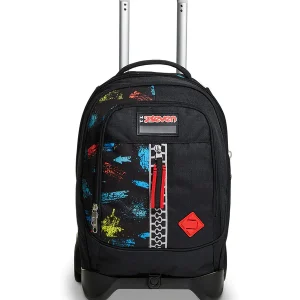 Zaino Trolley Scuola JACK Seven® 2 RUOTE - SCRATCHY BOY