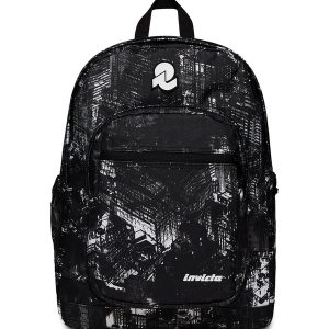 Zaino Jelek Fantasy Città bianco e nero 38 Litri