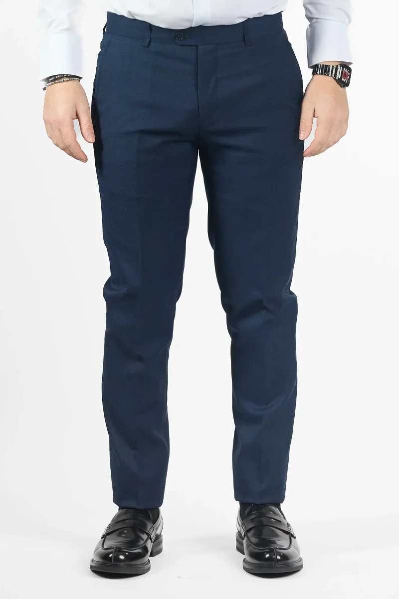 Smoking Basic con Gilet | Blu Scuro - immagine 8