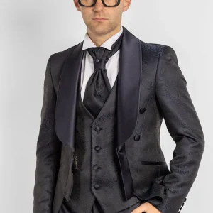 Abito Mezzo Tight Damascato 711 | Blu