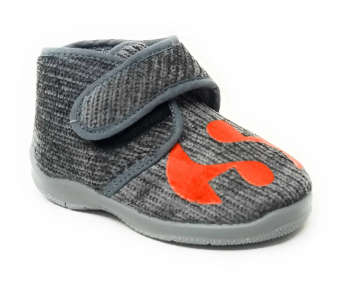 Pantofola chiusa SUPERGA S21T412 GRIGIO bambino - immagine 2