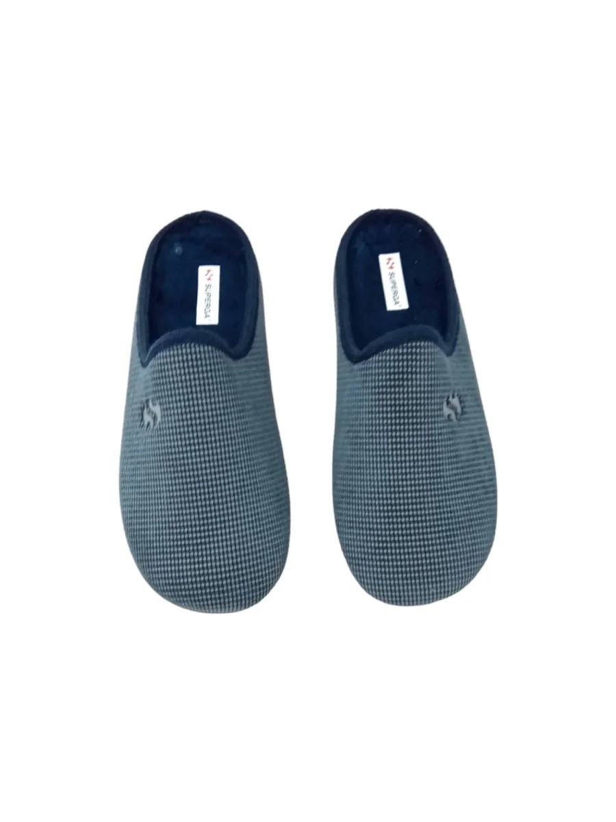 Pantofola SUPERGA S10S630 BLU UOMO - immagine 4