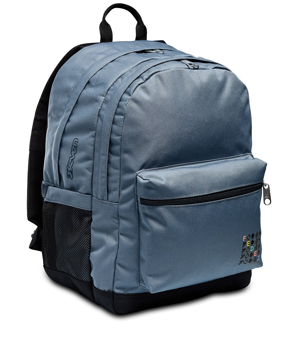 Zaino Doppio Scomparto Fedez for Seven Multicolor Grigio - immagine 6