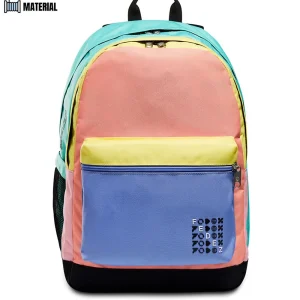 Zaino Doppio Scomparto ideato da  Fedez For Seven 34 Litri Multicolor