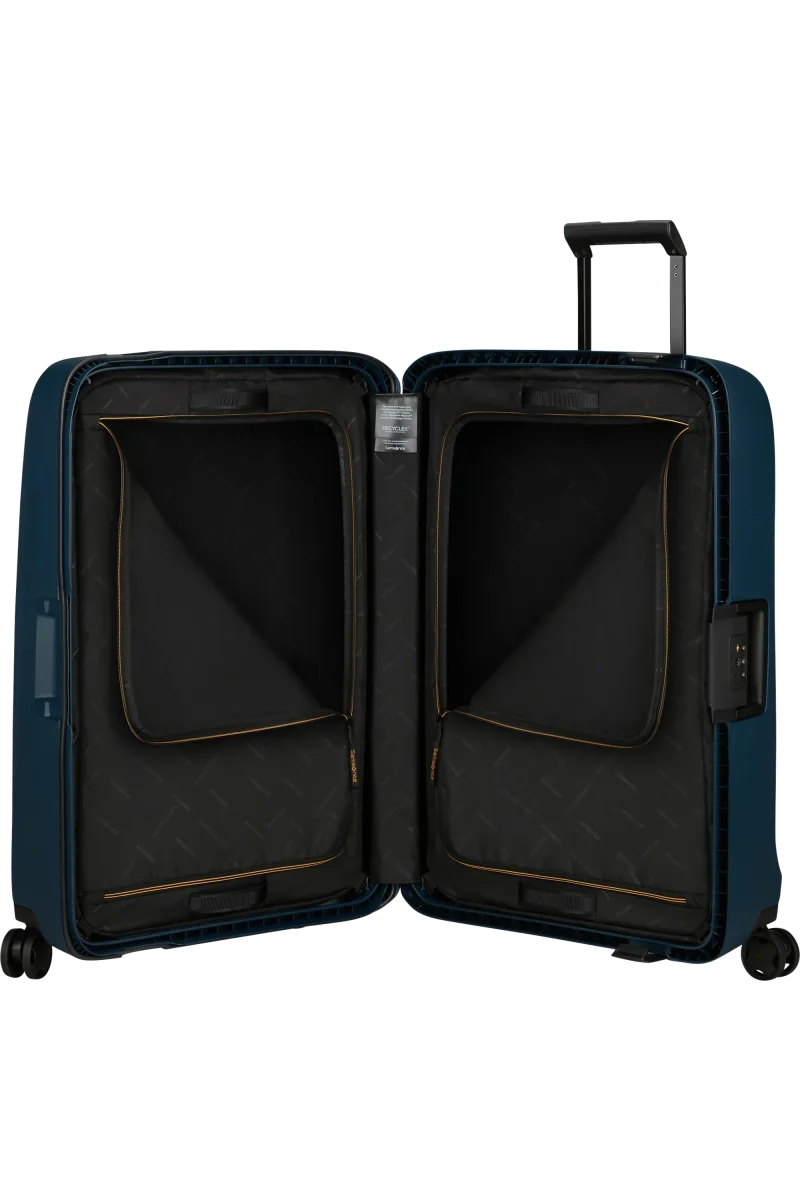 Trolley 75 cm 4 ruote Samsonite Essens Midnight Blue - immagine 4