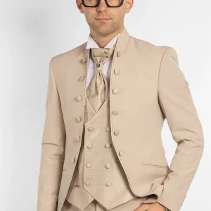 Abito Collo Coreana Classic 741 | Beige