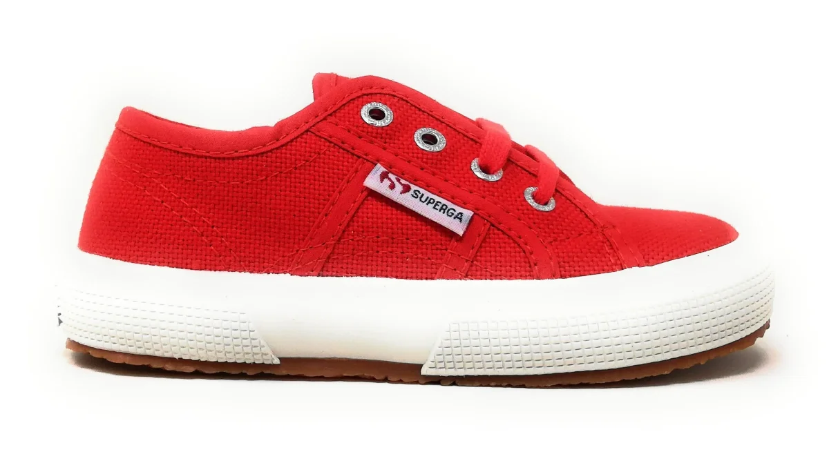 Scarpa da ginnastica SUPERGA RED-WHITE Unisex