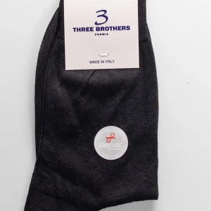 3 Calze Corte | Filo Di Scozia | Nero