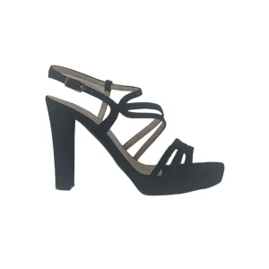 Sandalo col tacco JOEL A7358 SATIN NERO donna