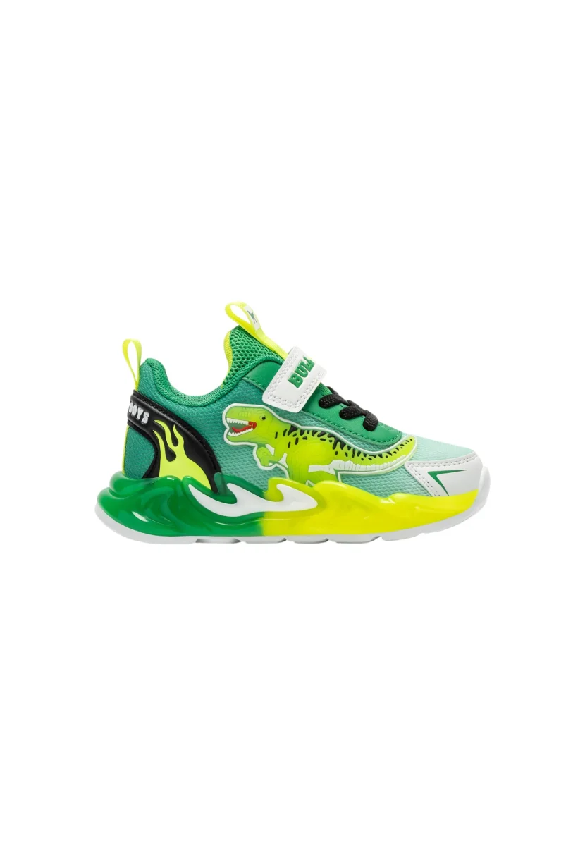 Sneakers luminose Bull Boys Jurassic Rex DNAL5117 VERDE Bambino - immagine 6