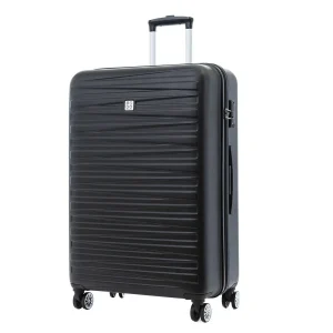 Trolley Grande 76cm Houston Nero 4 ruote