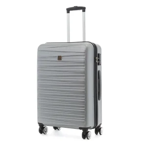 Trolley Medio 67 cm Houston Grigio 4 Ruote