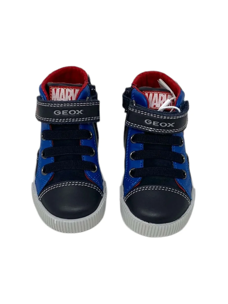 Scarpa da ginnastica GEOX KILWI B. SPIDERMAN B26A7C08554 C4226 BAMBINO - immagine 4