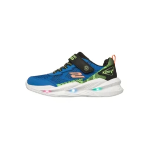 Sneakers con luci Skechers - Meteor lights 401490/BLBK Bambino