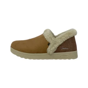 Pantofole con pelliccia SKECHERS - WINTER WARMTH 167660/CSNT Donna