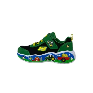 Sneakers SKECHERS - John Deere 407065N/GNBK play scene bambino