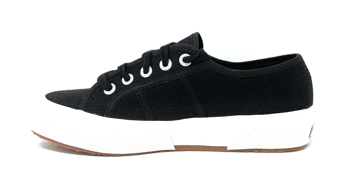 Scarpa da ginnastica SUPERGA Cotu S000010 999 BLACK unisex - immagine 5