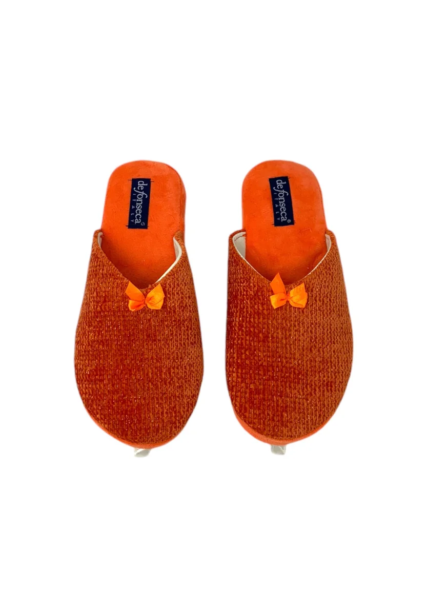 Pantofola da camera DE FONSECA DE.VERONA WA35 ARANCIONE Donna - immagine 4
