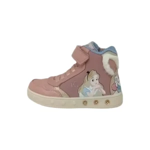 Sneakers con luci GEOX Skylin Alice nel paese delle meraviglie J468WG011KN C8W2U bambina