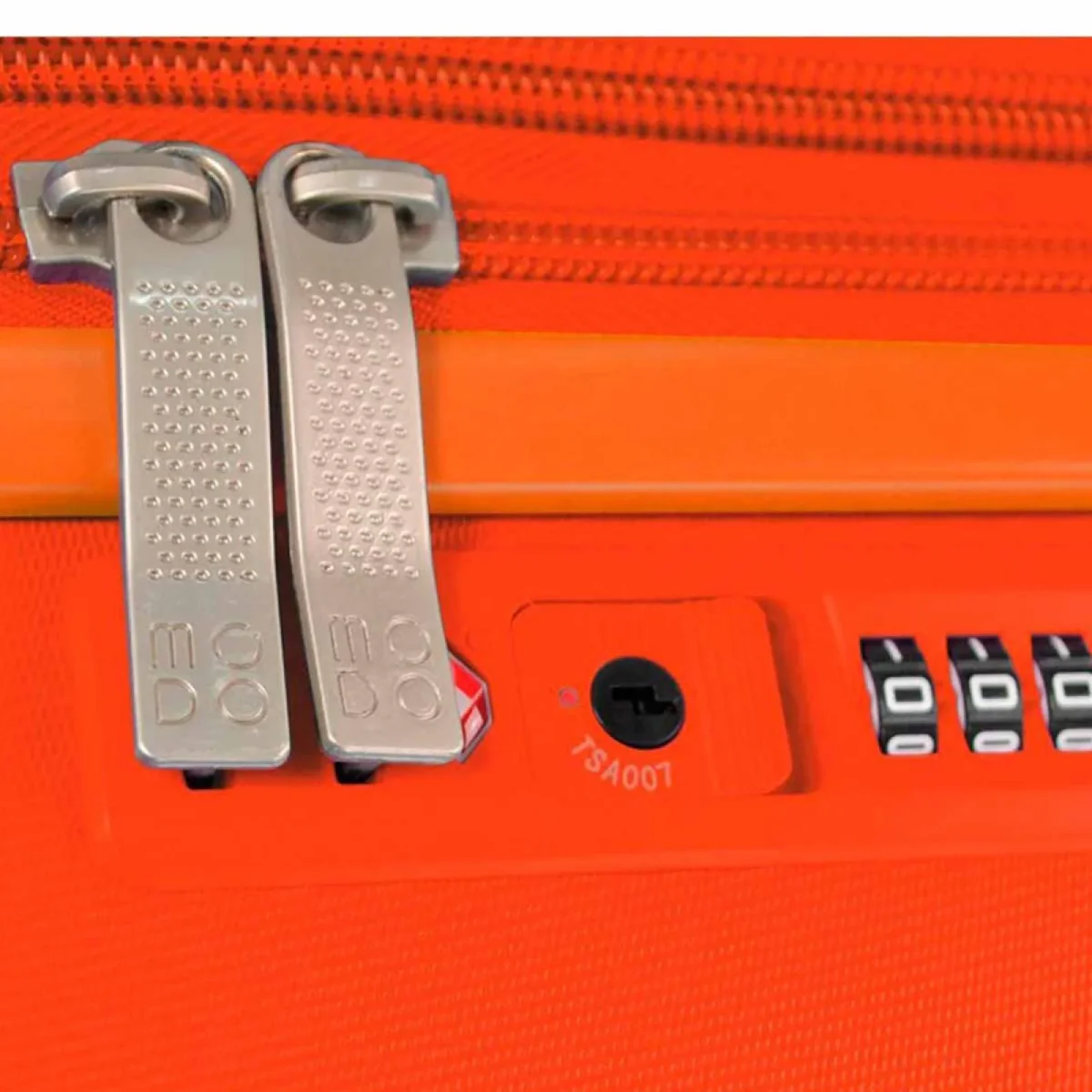 Trolley Cabina Espandibile 4 ruote 55x40x20/25 Arancio - immagine 4