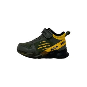 Sneakers BULL BOYS  DNAL3395 verde giallo Bambino