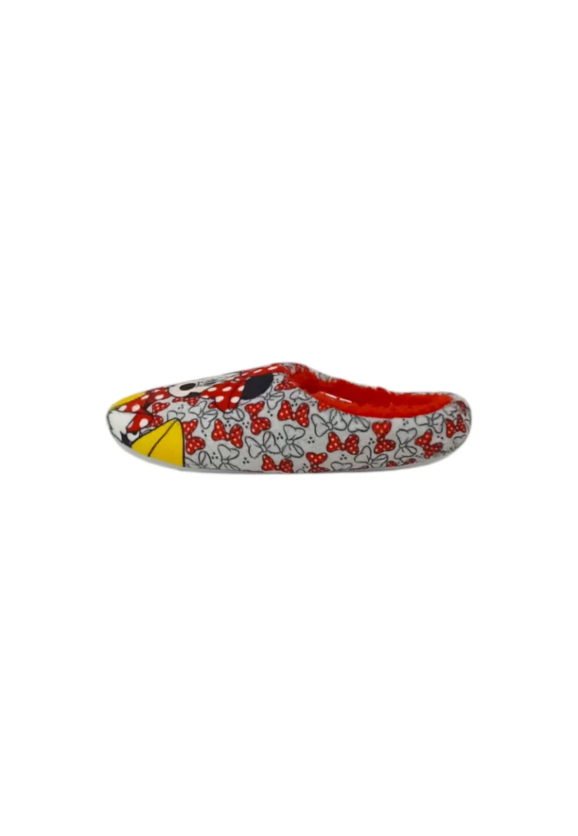 Pantofola Silver Minnie D3010611T ROSSO Bambina