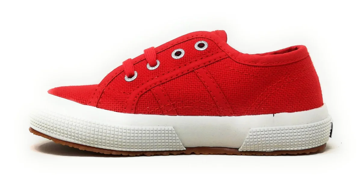 Scarpa da ginnastica SUPERGA RED-WHITE Unisex - immagine 3