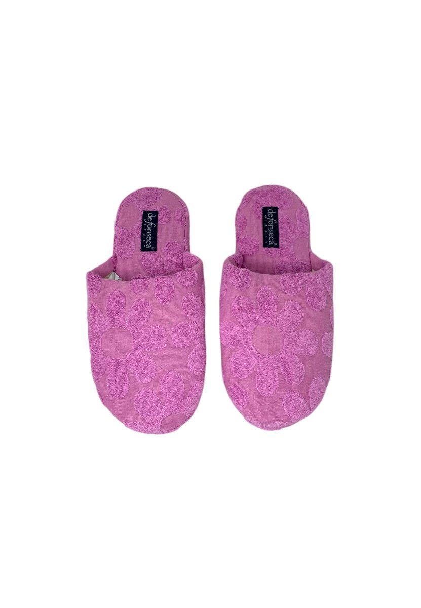 Pantofola da camera DE FONSECA DE.ROMA WB35 Malva Donna - immagine 4