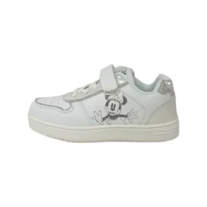 Sneakers Silver Disney Minnie D3010582S WHT/SIL Bambina