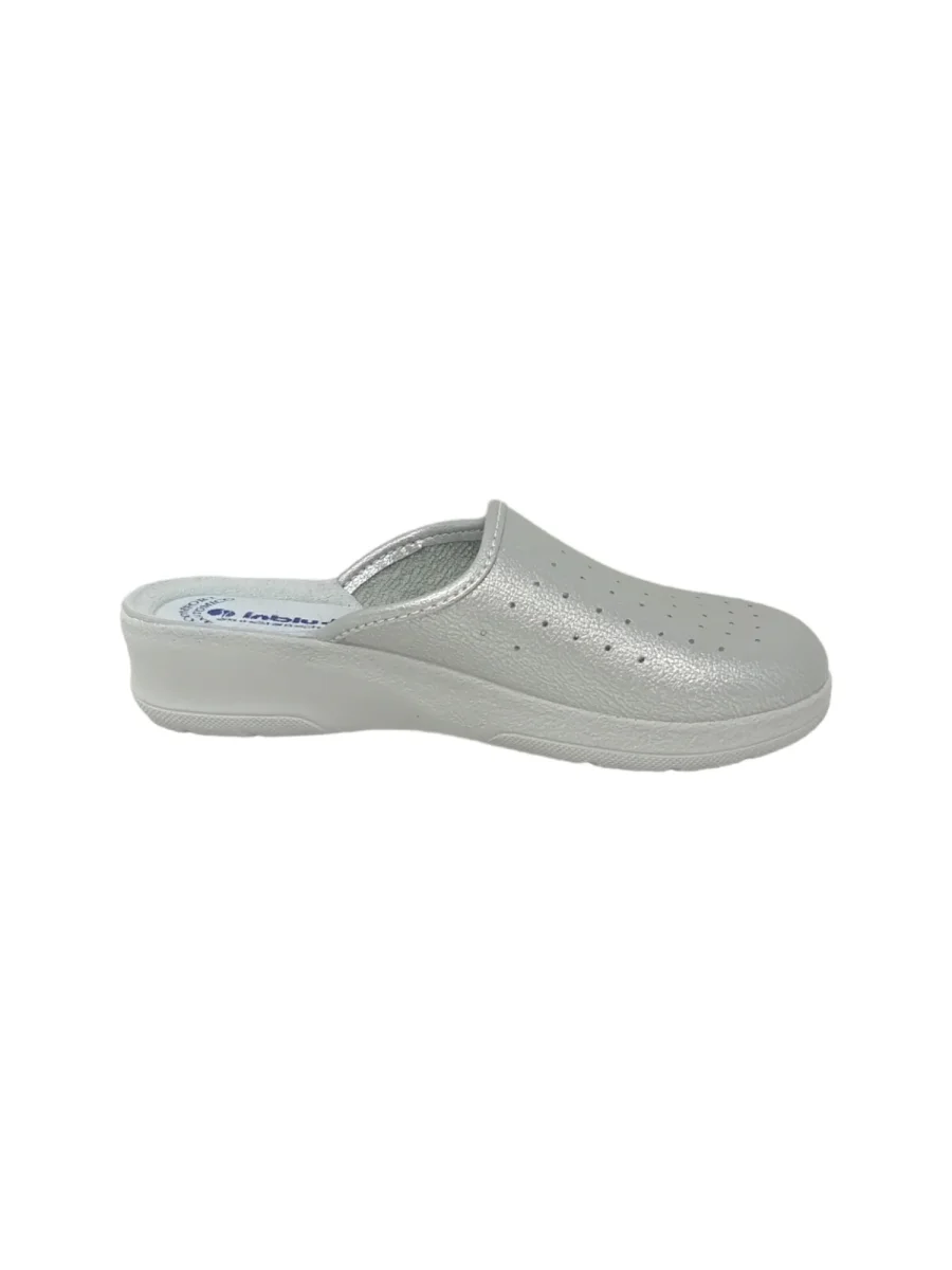 Pantofola sanitaria INBLU 5000033N ARGENTO donna - immagine 6