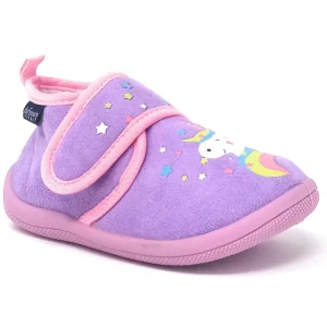 Pantofola DE FONSECA DE.PESCARA U748 UNICORNO viola bambina