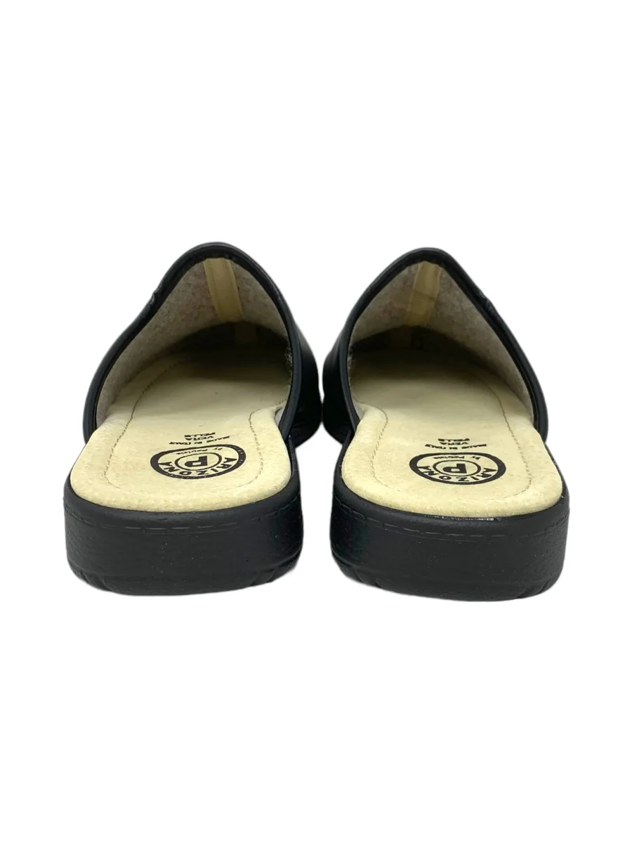 Pantofola da camera ARIZONA PATRIZIA 3805 NERO uomo - immagine 5