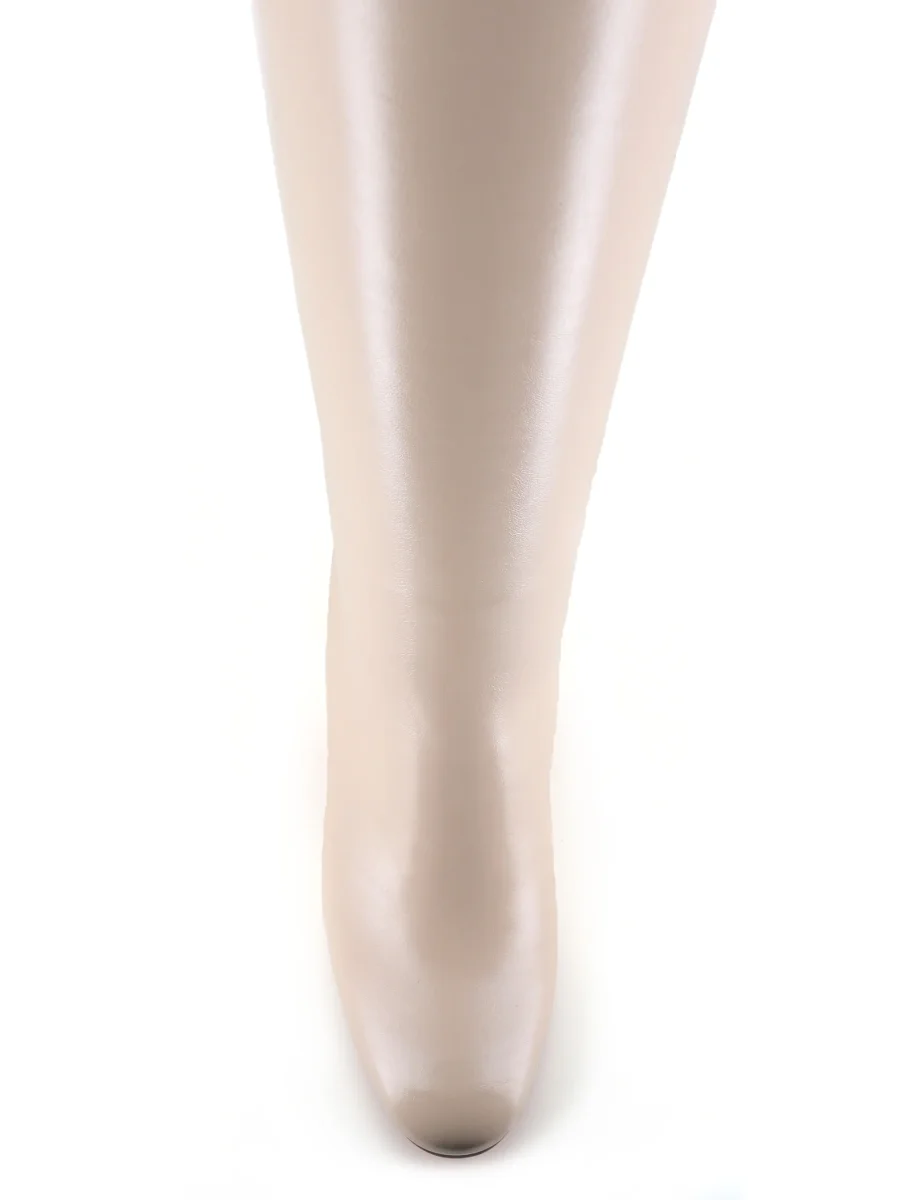 Christian Louboutin Stivale Janita 85 Bianco Donna - immagine 6