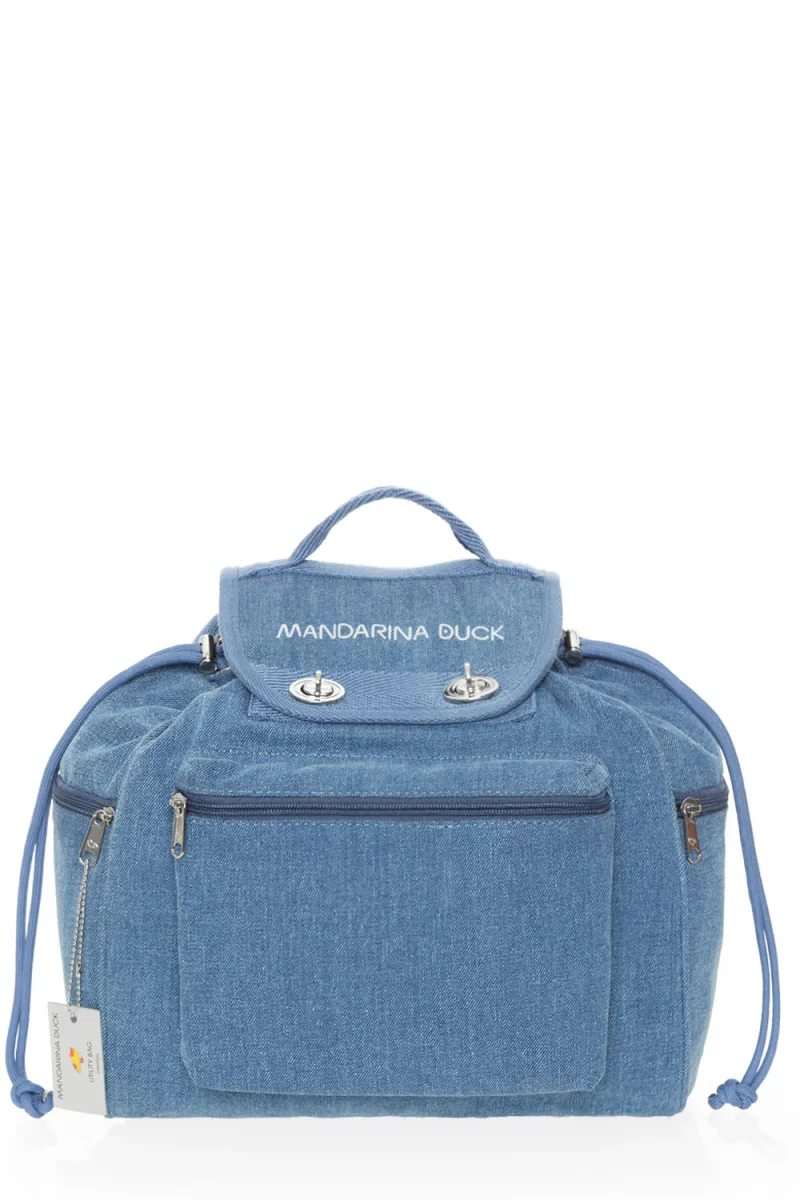 Zaino Denim Utility Grande by Mandarina - immagine 2