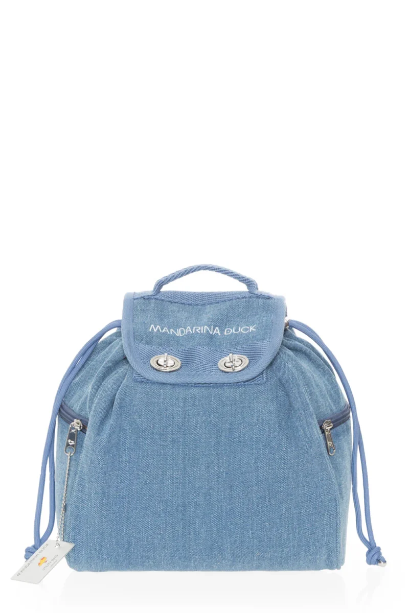 Zaino Denim Utility Piccolo By Mandarina - immagine 2
