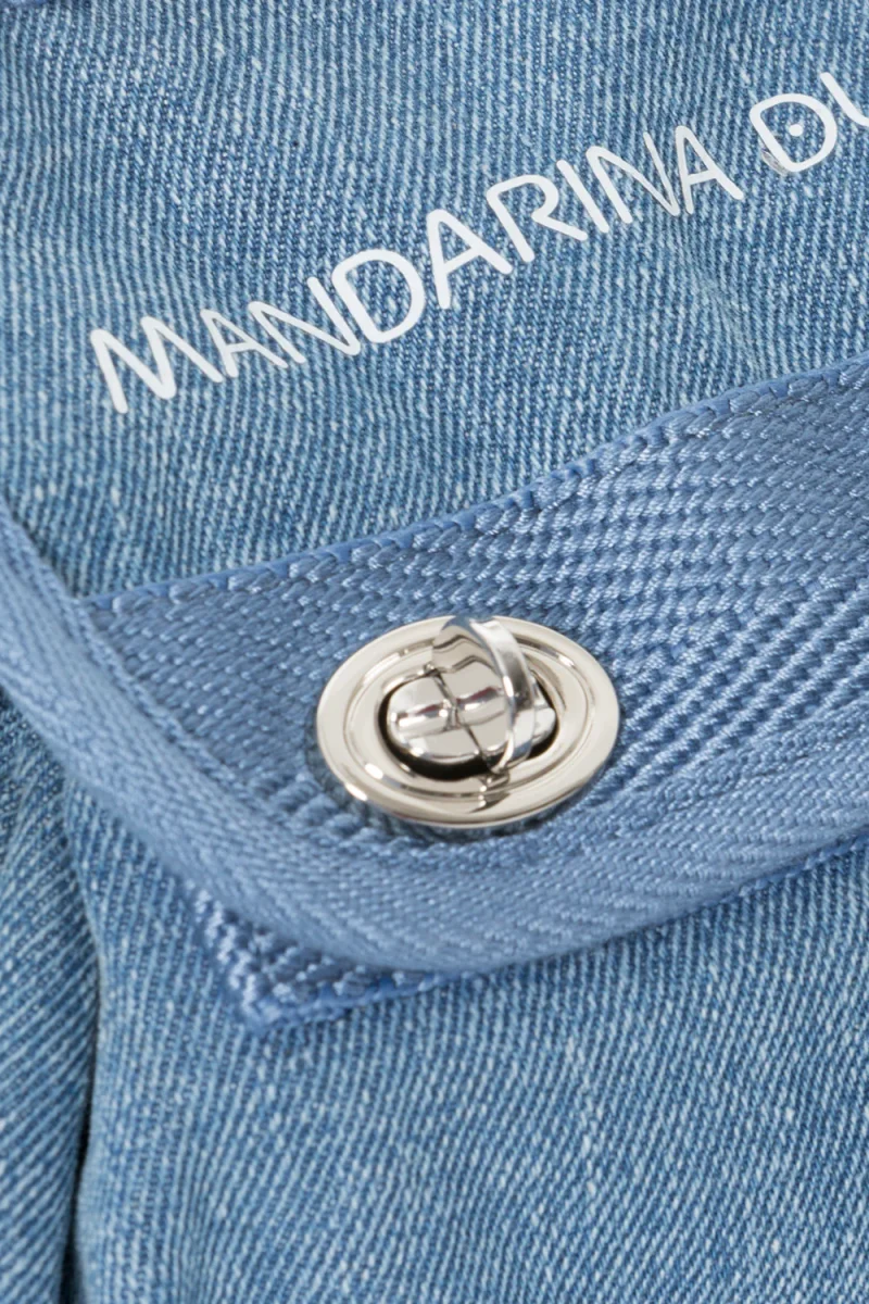 Zaino Denim Utility Piccolo By Mandarina - immagine 5