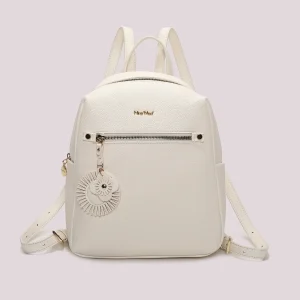 Zaino Con Charme Bianco Mimì-Muà