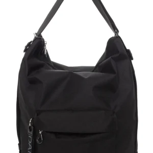 MD  Hobo Backpack nero Zaino Borsa