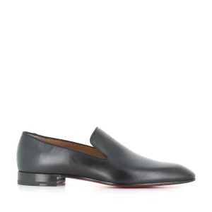Christian Louboutin Pantofola Dandelion Flat Nero Uomo