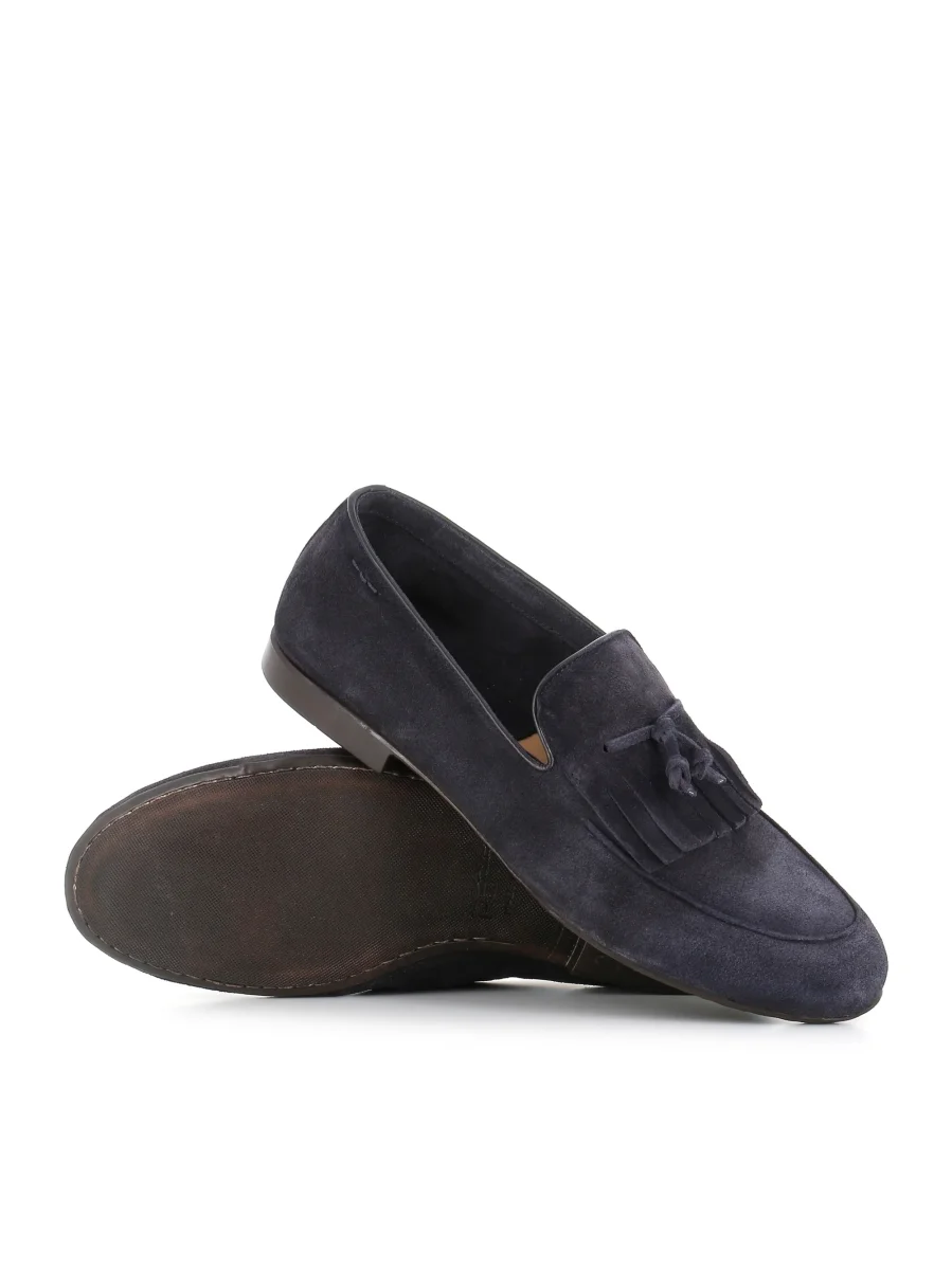 Alexander Hotto Mocassino Nappe 69029 Blu Uomo - immagine 3