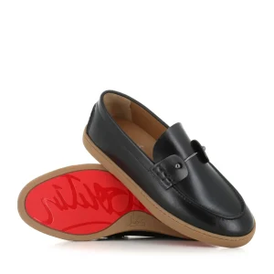 Christian Louboutin Slip-on Chambeliboat Flat Nero Uomo