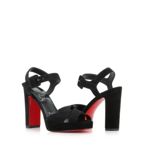 Christian Louboutin Sandalo Cora 100 Nero Donna
