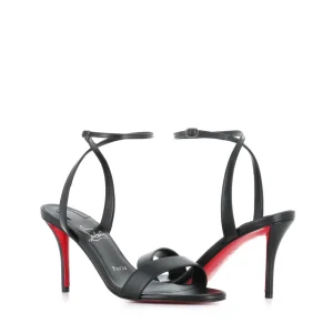 Christian Louboutin Sandalo Miss Z Sandal 80 Nero Donna