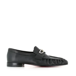 Christian Louboutin Mocassino Mocallista Flat Nero Uomo