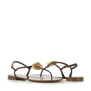 Giuseppe Zanotti Sandalo E600018-004 Marrone Donna