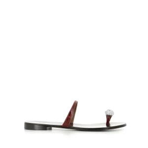 Giuseppe Zanotti Sandalo I500000-005 Viola Donna